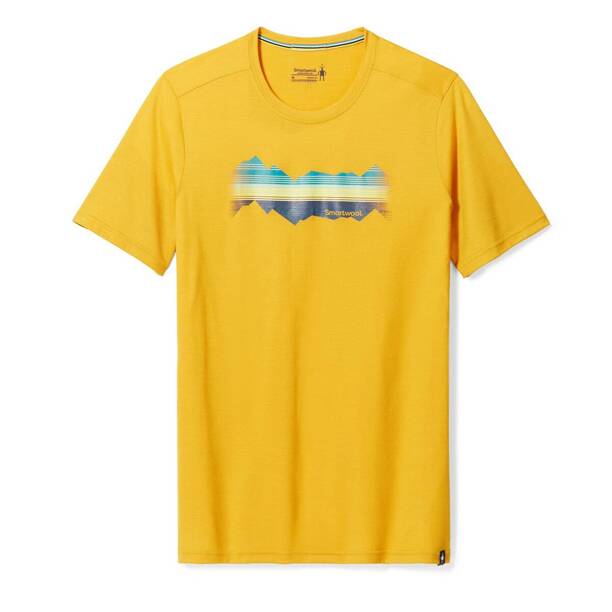 Męska Koszulka Smartwool Mountain Graphic SS Tee Slim Fit