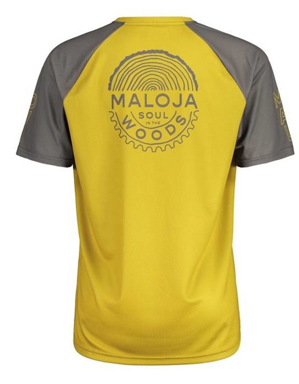 Męska Koszulka T-shirt Maloja StrachellbeereM.