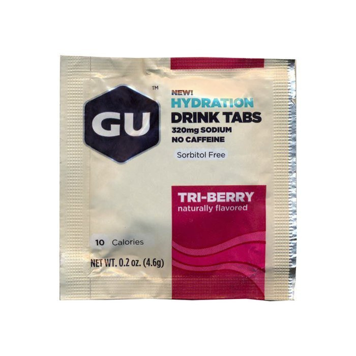 Tabletki energetyczne GU Energy Drink Tabs Triberry TERMIN: 06/2023