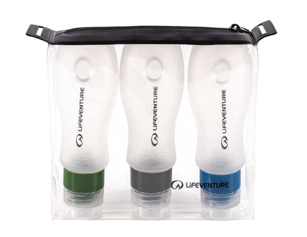 Zestaw Silikonowych Pojemników Lifeventure Silicone Bottle Set